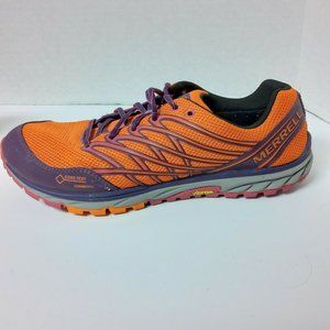 Merrell MBound Womens Size 10 Trail Hiking Vibram Athletic Shoes FLAME PURPLE